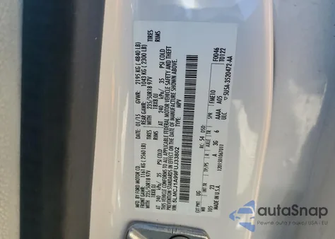 2015 Lincoln Mkc z USA, uszkodzony, nr VIN 5LMCJ1A99FUJ33802